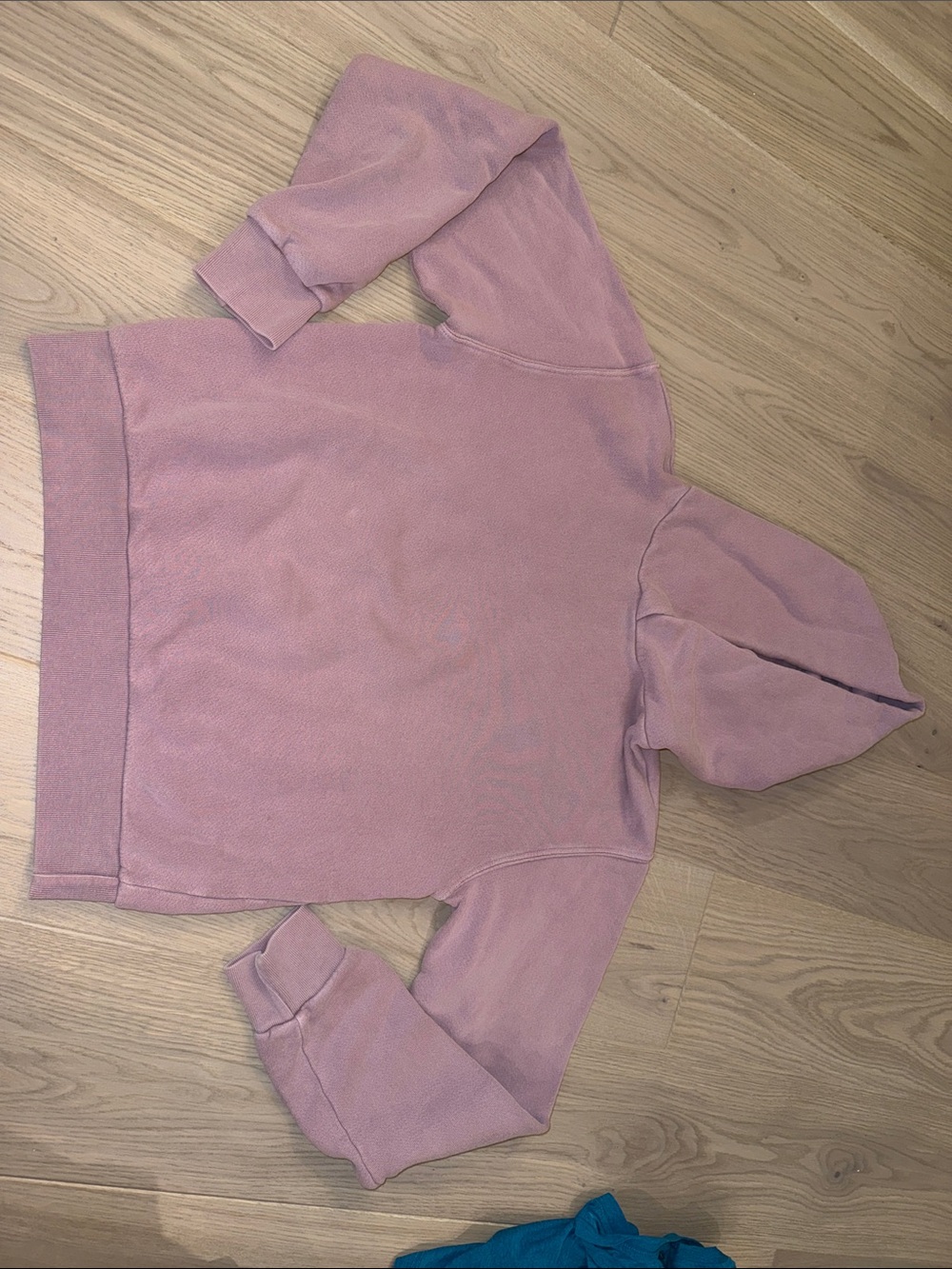 Perfect White Tee Heart Hoodie, Small, Pink - Picture 4 of 8